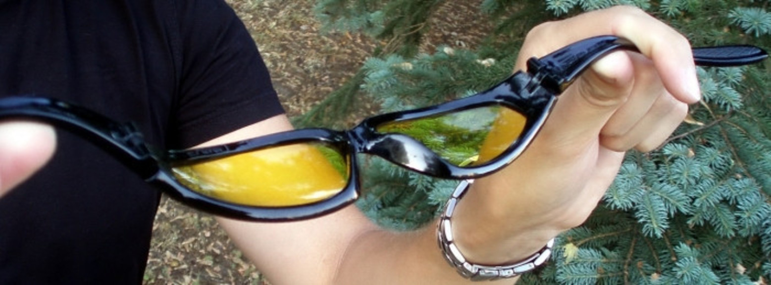 Фотохромні окуляри-хамелеони Global Vision Eyewear Hercules 1 Yellow