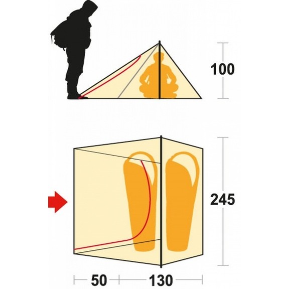 Палатка Ferrino Sintesi 2 (8000)