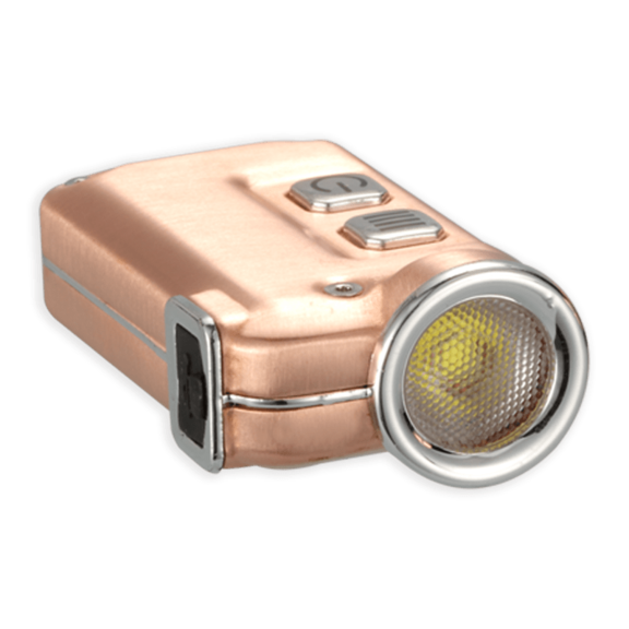 Медный мини-наключный фонарь Nitecore TINI CU