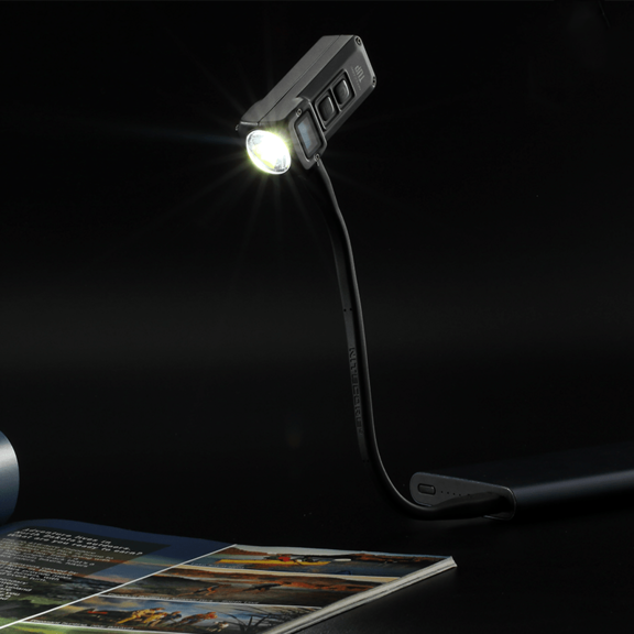 Сверхмощный наключный фонарь с OLED дисплеем Nitecore TUP