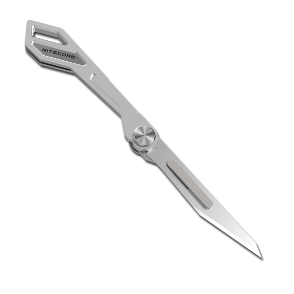 Ультратонкий титановый наключный складной нож Nitecore NTK05