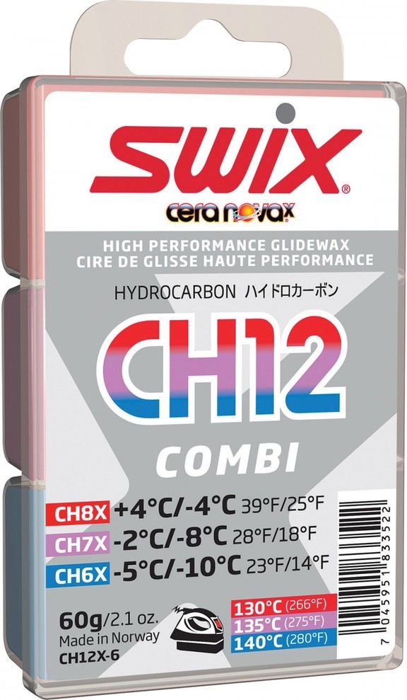 Набор углеводородных парафинов Swix CH12X Combi, 54g