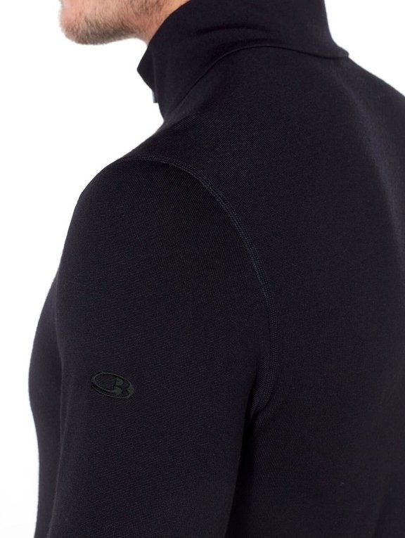 Термофутболка чоловіча з довгим рукавом Icebreaker 260 Tech LS Half Zip Man  