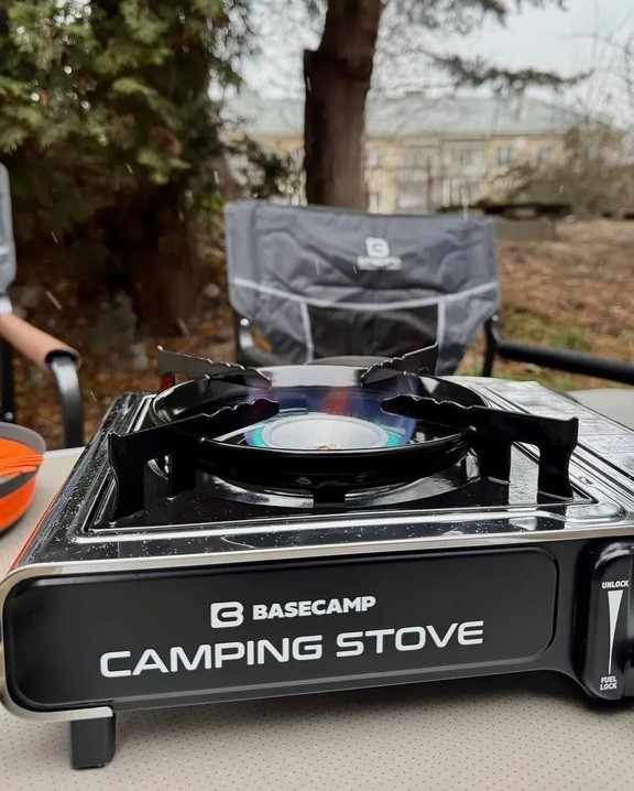 Портативная газовая плитка Base Camp Camping Stove