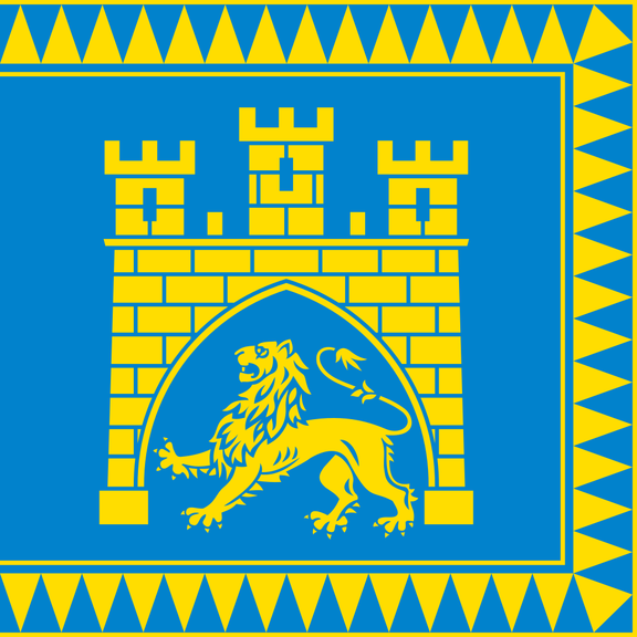 Флаг Львова MFH 115х115см