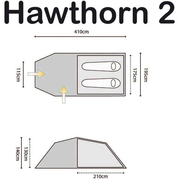 Палатка Highlander Hawthorn 2