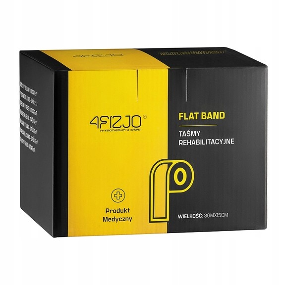 Стрічка-еспандер 4FIZJO Flat Band 30 м 1-2 кг