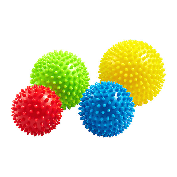 Массажные мячи с шипами 4FIZJO Spike Balls 4 шт