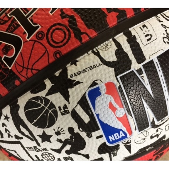 Мяч баскетбольный Spalding NBA Graffiti Outdoor Size 7