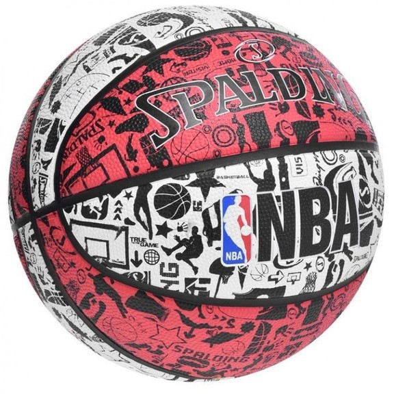 М'яч баскетбольний Spalding NBA Graffiti Outdoor Size 7