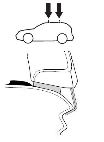Монтажный комплект Thule 1009 для Mercedes-Benz C-Class (W202) 1993-1999; E-Class (W124;W210) 1985-2001; 190 (sedan & wagon)(W201) 1983-1993 (TH 1009)