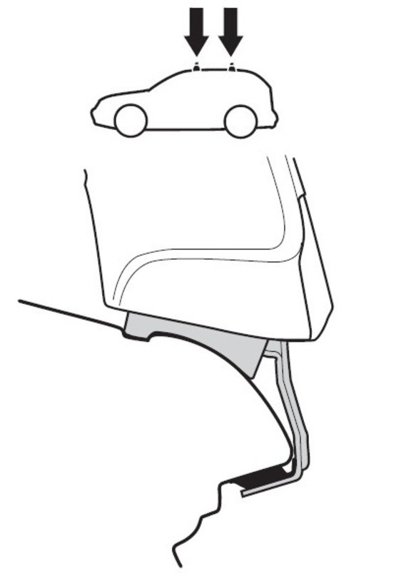 Монтажный комплект Thule 1035 для Volkwagen Passat (sedan)(B5) 1997-2000 (TH 1035)