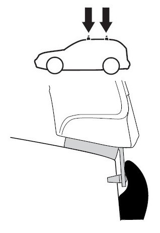 Монтажный комплект Thule 1048 для Saab 9-5 (mkI-mkII) 1997-2012 (TH 1048)