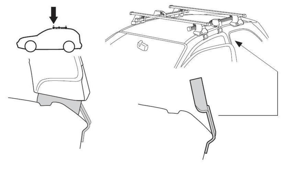 Монтажный комплект Thule 1084 для Ford Ka (mkI) 1996-2008 (TH 1084)