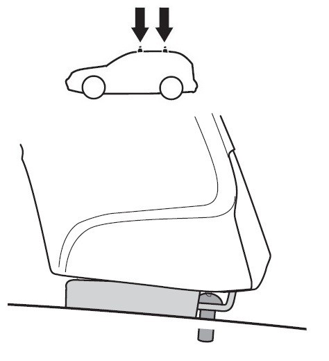 Монтажный комплект Thule 1099 для Fiat Panda (mkII) 2003-2011 (TH 1099)