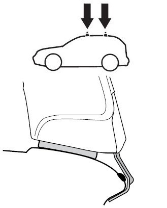 Монтажный комплект Thule 1149 для Holden Commodore (sedan)(mkIII) 1997-2005 (TH 1149)