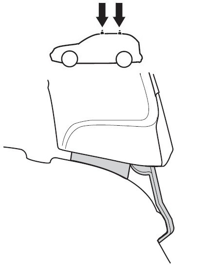 Монтажный комплект Thule 1154 для MG ZT (sedan)(mkI) 2001-2005; Rover 75 (sedan)(mkI) 1999-2005 (TH 1154)