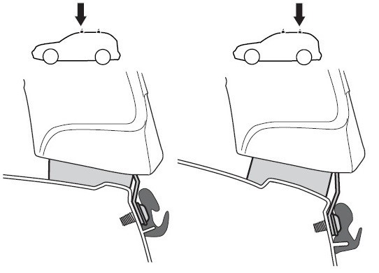 Монтажный комплект Thule 1171 для Jaguar S-Type (mkI) 1999-2008 (TH 1171)