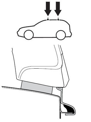 Монтажный комплект Thule 1203 для Chrysler PT Cruiser (mkI) 1996-2010; SsangYong / Daewoo Musso (mkI) 1993-2005 (TH 1203)