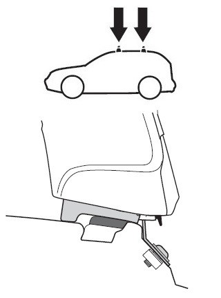 Монтажный комплект Thule 1256 для Toyota Noah (mkI) 2001-2007 (TH 1256)