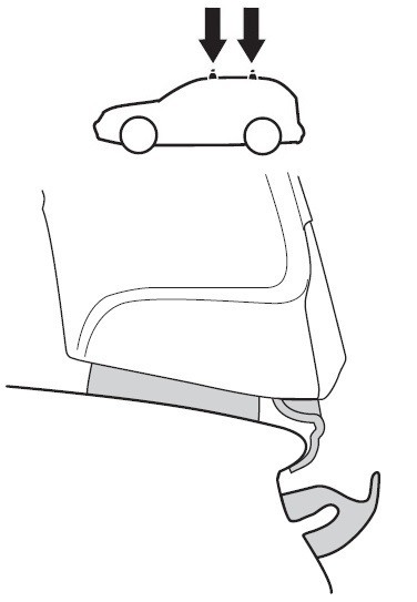 Монтажный комплект Thule 1295 для Nissan Almera Tino (V10) 2002-2006 (TH 1295)