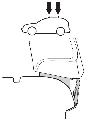 Монтажный комплект Thule 1336 для Nissan Cube (mkII) 2002-2008 (TH 1336)