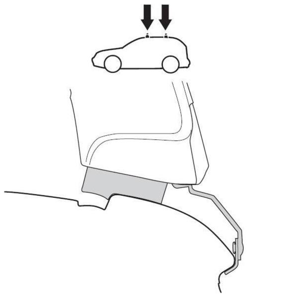 Монтажный комплект Thule 1394 для Toyota bB (mkII); Daihatsu Materia (mkI) 2006-2016 (TH 1394)