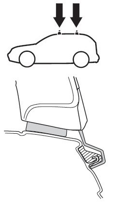 Монтажный комплект Thule 1461 для Great Wall Wingle 2006→; Chevrolet Colorado/GMC Canyon/Isuzu D-Max (mkI) 2004-2011 (TH 1461)