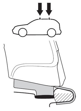 Монтажный комплект Thule 1470 для Chrysler/Lancia Voyager/Grand Voyager (mkV) 2008-2015 (TH 1470)