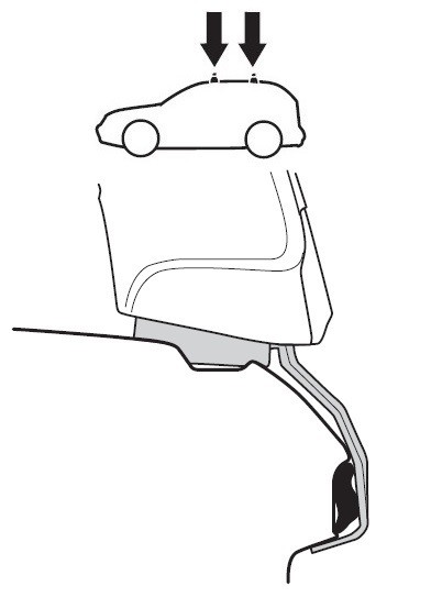 Монтажный комплект Thule 1521 для Ford F-150 (mkXI-XII) 2004-2014 (TH 1521)