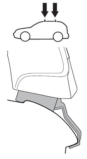 Монтажный комплект Thule 1648 для Toyota Verso S; Ractis; Subaru Trezia (mkII) 2005-2010 (TH 1648)