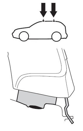 Монтажный комплект Thule 1650 для Nissan Serena (mkIV); Suzuki Landy (mkII) 2010-2016 (TH 1650)
