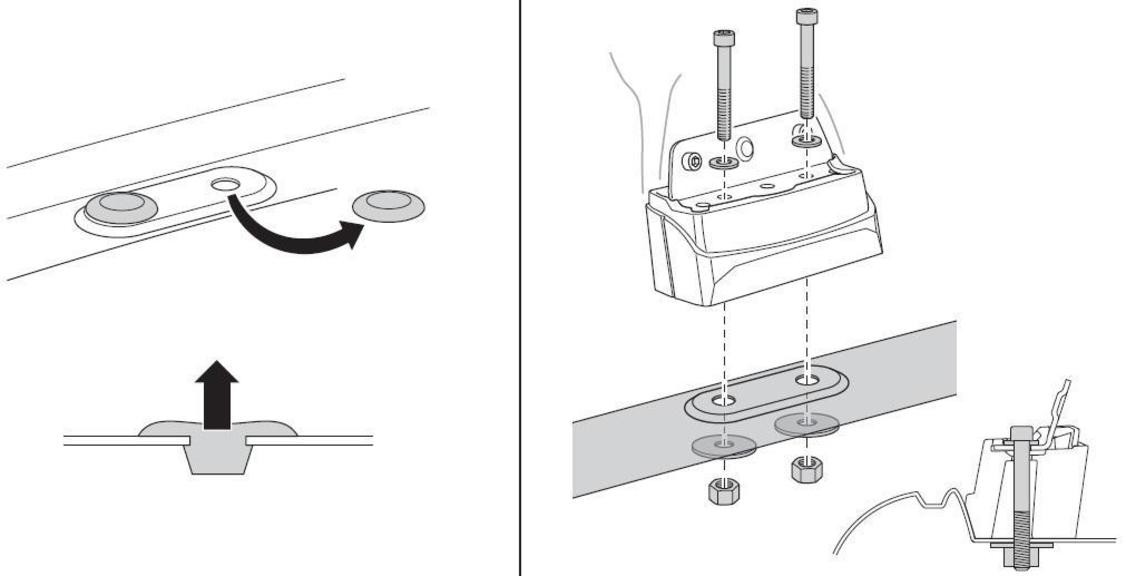 Монтажный комплект Thule 3045 для Renault Master; Opel Movano; Nissan Interstar (mkII) 1998-2010 (TH 3045)