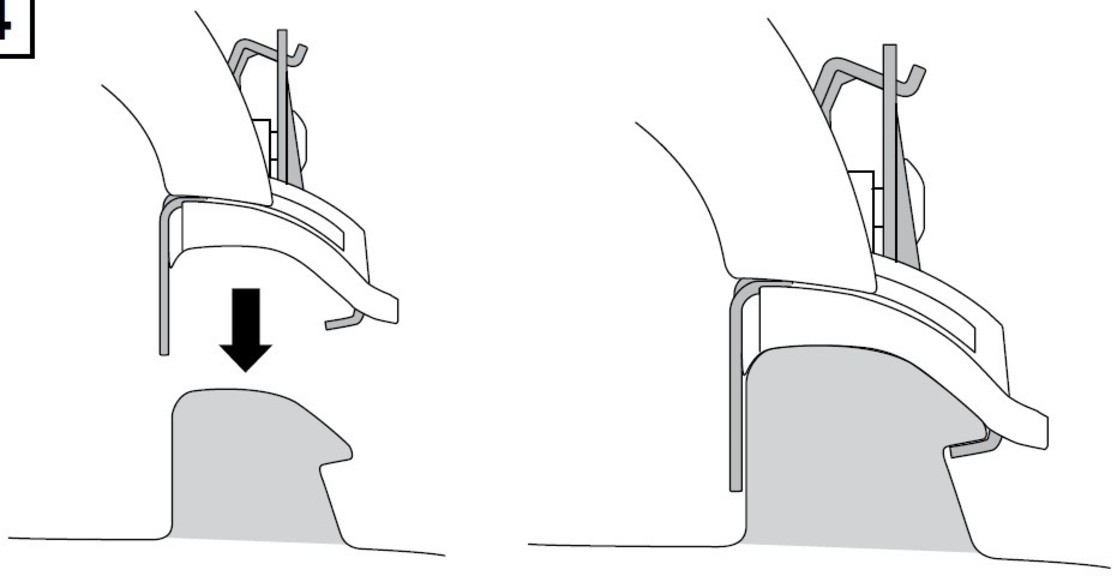 Монтажный комплект Thule 4050 для Porsche Macan (mkI) 2014→ (TH 4050)