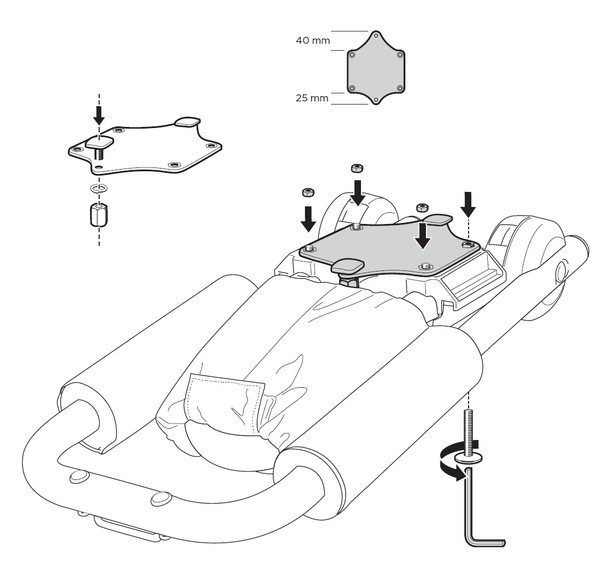 Адаптер Thule T-track Adapter 881 (TH 881)