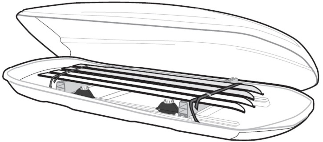 Переходник для лыж Thule Box Ski Carrier Adapter 6945 (TH 6945)