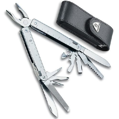 Мультитул Victorinox в кожаном чехле 3.0323.L