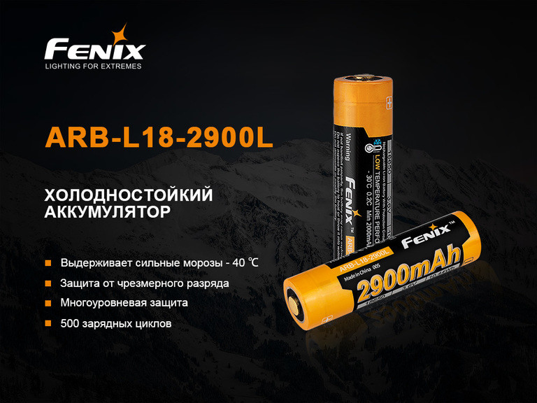 Аккумулятор Fenix ARB-L18-2900L