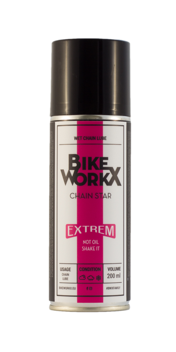Смазка для цепи BikeWorkX Chain Star Extreme 200 мл
