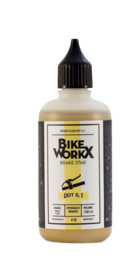 Тормозная жидкость BikeWorkX Brake Star DOT 5.1 100 мл