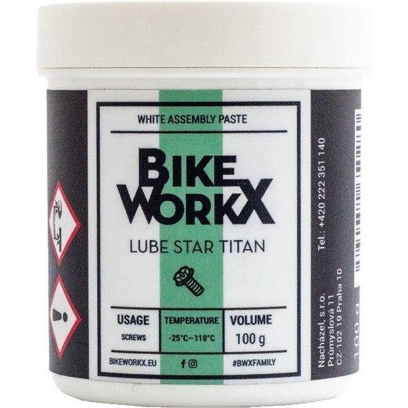 Смазка для резьбовых соединений BikeWorkx Lube Star Titan 100 г