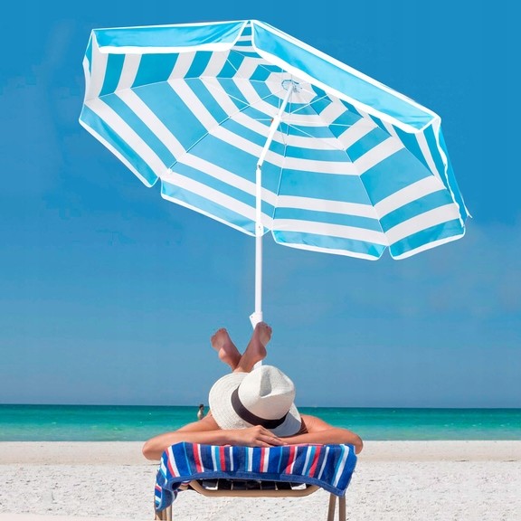 Пляжный зонт с регулировкой Springos 220 см