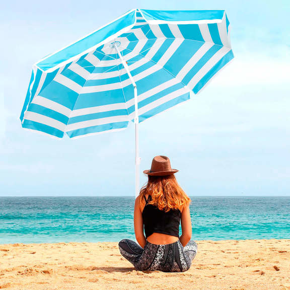 Пляжный зонт с регулировкой Springos 220 см
