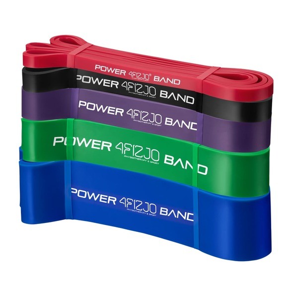 Набір еспандерів 4FIZJO Power Band 5 шт 6-46 кг