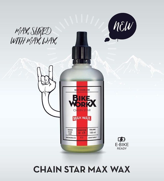 Смазка для цепи BikeWorkX Chain Star Max Wax 100 мл