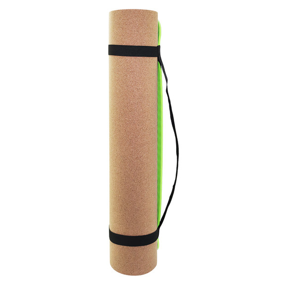 Коврик для йоги SportVida TPE+Cork 0.4 см