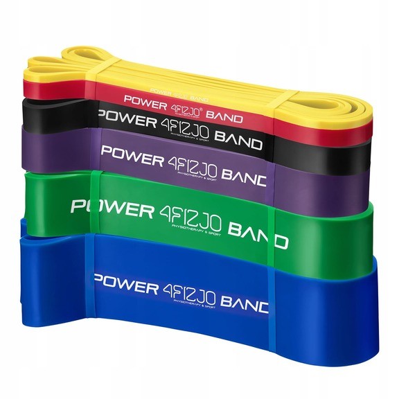 Набор эспандеров 4FIZJO Power Band 6 шт 2-46 кг