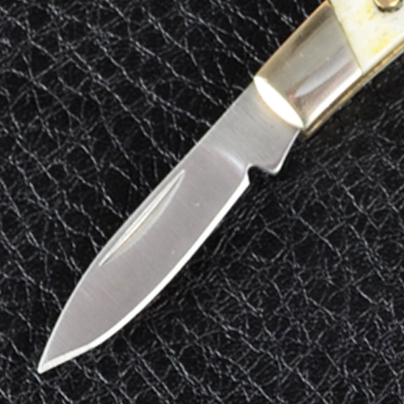 Складной нож Tekut с двумя лезвиями, рукоятка кость 