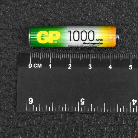 Аккумулятор никель-металлогидридный Ni-MH AAA (R03) GP, 1.2V (1000mAh)