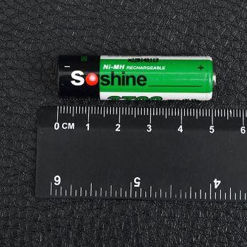 Аккумулятор никель-металлогидридный Ni-MH AA (R6) Soshine 1.2V (2700mAh)